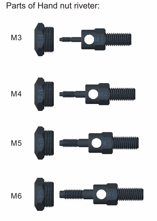 MXITA клепальный пистолет M3 M4 M5 M6 глухая Заклепка гайка пистолет " тяжелая рука инсер гайка инструмент ручной оправки одной рукой управление BT-613