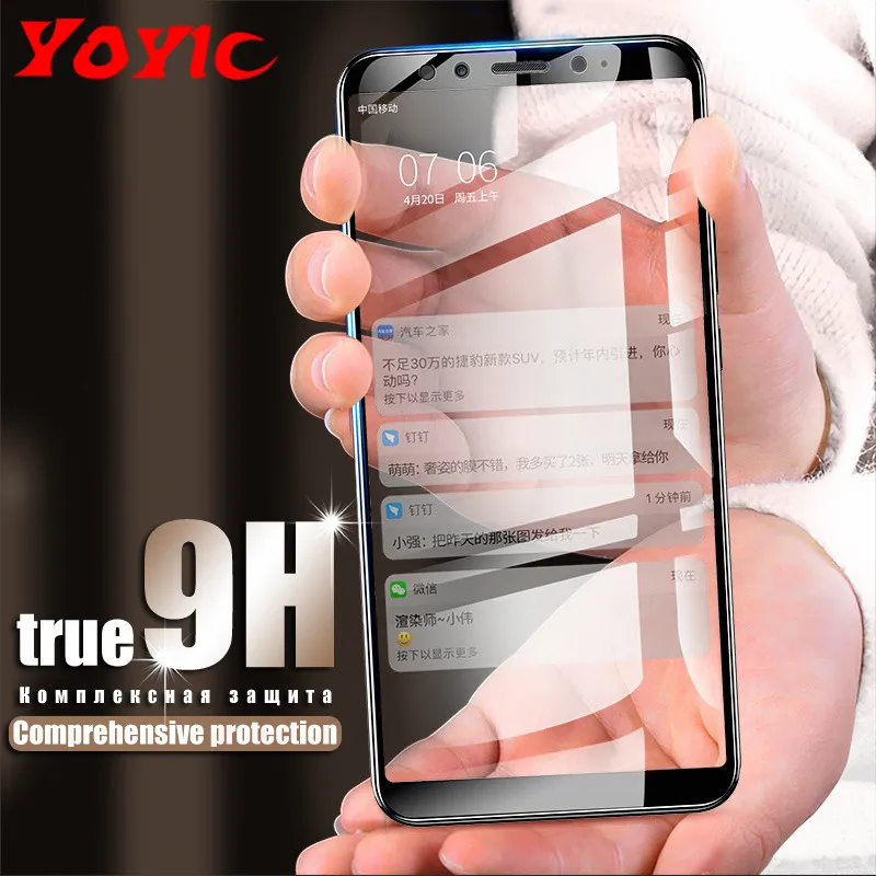 

YOYIC 3D Full Cover Tempered Glass For Xiaomi Redmi 5 5A Note 5A Glass Film For Redmi 5 Plus 5A Note 5 5A Screen Protector Film