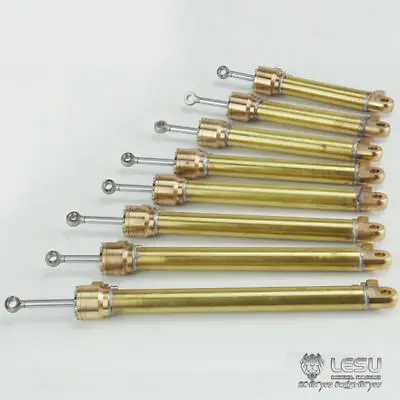 80MM LESU Hydraulic Oil Cylinder DIY Model Metal 1/14 RC Tmy   Dump Truck TH02434