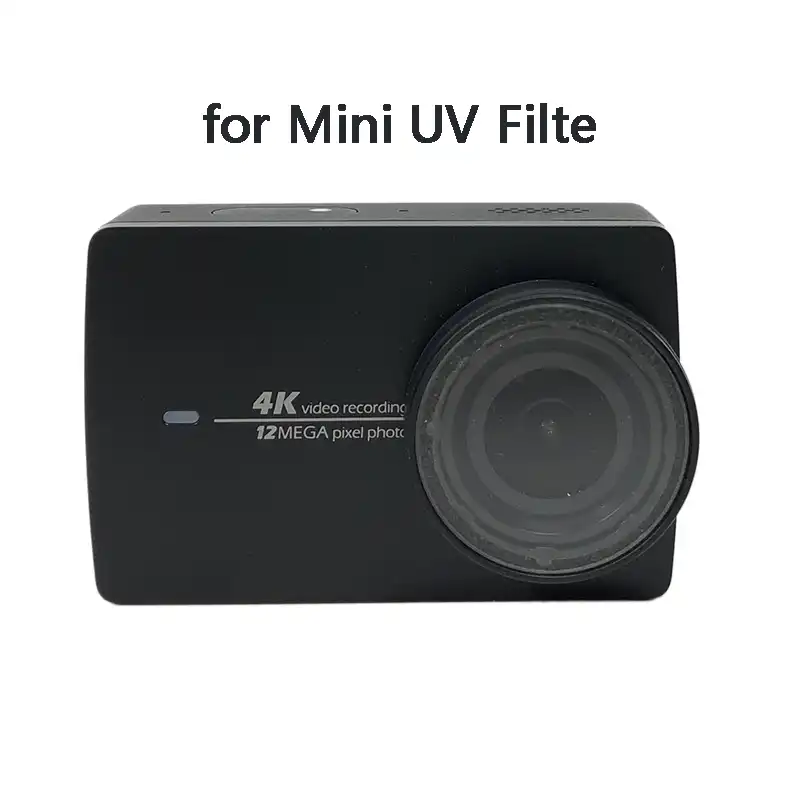 Colour: 37Mm Cpl Filte Accessories Professional Cpl//Uv Filter Protector Lens Cap Mini Cover for SSN Yi 2 4K 4K Plus Lite Xiaoyi Sport Action Camera Accessories