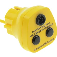 Великобритания/ЕС без резистора заземления разъем антистатические ESD заземления земли антистатические рабочая станция и антистатический ремешок