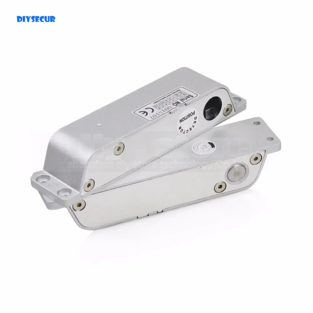 

DIYSECUR DC 12V/24V Electric Drop Bolt Lock Electric Mortise Lock for Door Access Control Security Door Look