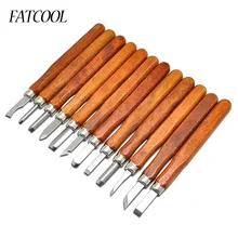 12 шт нож для резьбы по дереву, Гравировальный инструмент резьба по дереву инструменты увлечение деревообработкой искусство ремесла никующие режущий гравер скальпель Многоцелевой Ручка для дизайна ногтей в домашних условиях