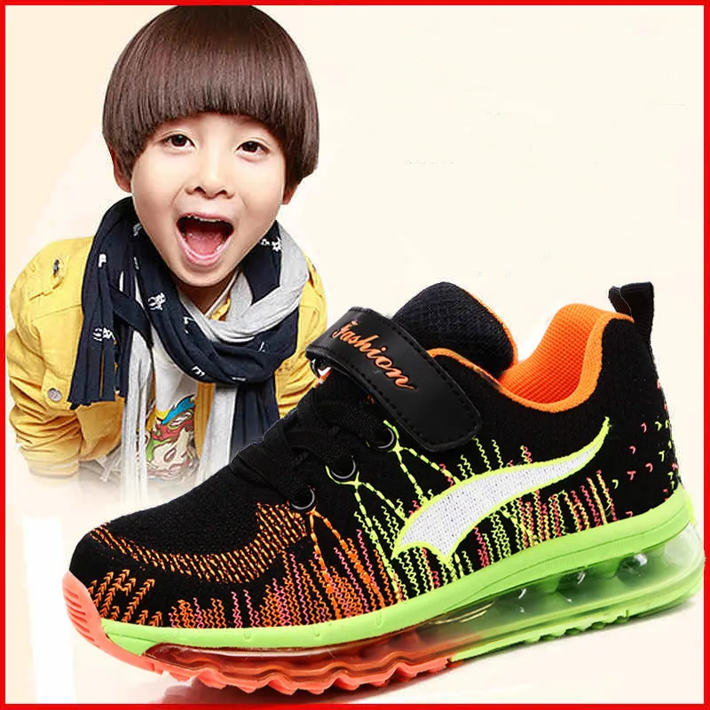 New Breathe Outdoor Football Boots Boys Training Soccer Shoes Children Kids Teenagers Shock Absorption Basketball Shoes