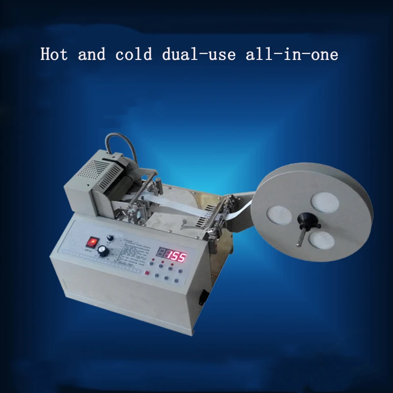  Automatic computer control weaving belt cutting machine Fillet/Chamfer magic tape zippermagic tape 