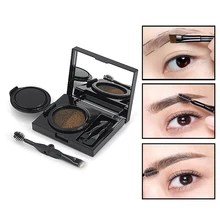 Shopify горячая Распродажа водостойкая Смазка гель подводка для глаз крем для бровей Make Up двойной цвет воздушная подушка крем для бровей