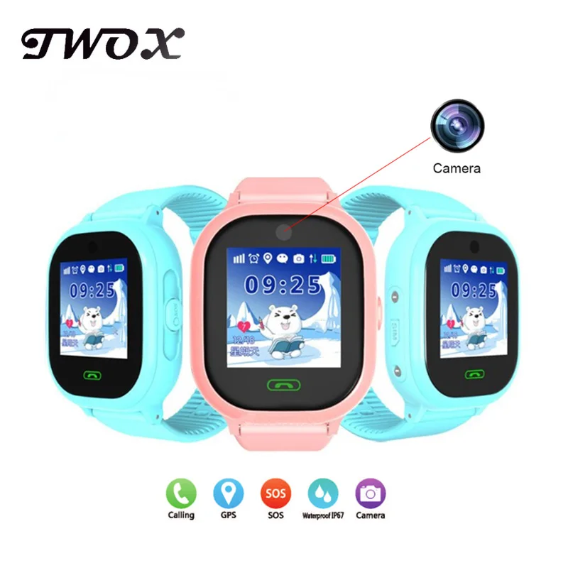 Смарт-часы Водонепроницаемый DS05 gps Baby Smart часы телефон с Камера Часы для apple android pk