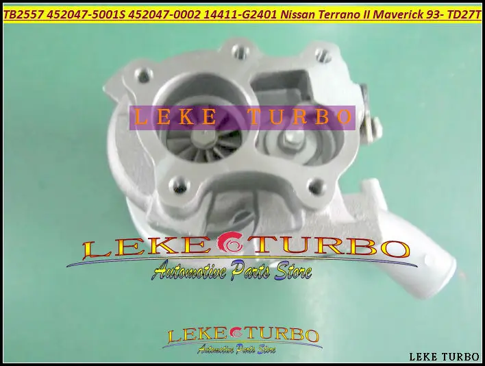 TURBO TB2557 452047 452047-5001S 452047-0001 452047-0002 14411G2401 14411-G2401 For Nissan Terrano II 93- Maverick UDS UNS 93-98 TD27T 2.7L - (2)