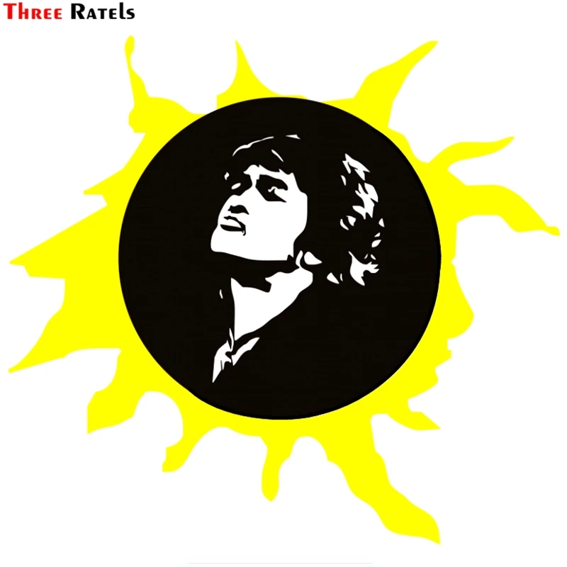 

Three Ratels TZ-1251#18*19.5cm victor coy car stickers colorful funny auto sticker decals