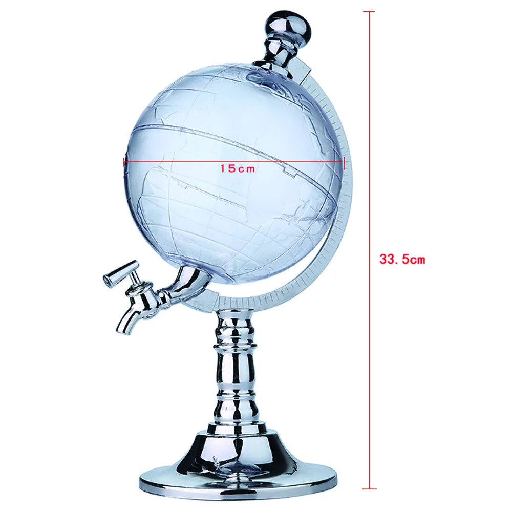 Mini water drink beer dispenser bar decoration Creative mini globe water dispenser personality beer drinking machine home decor