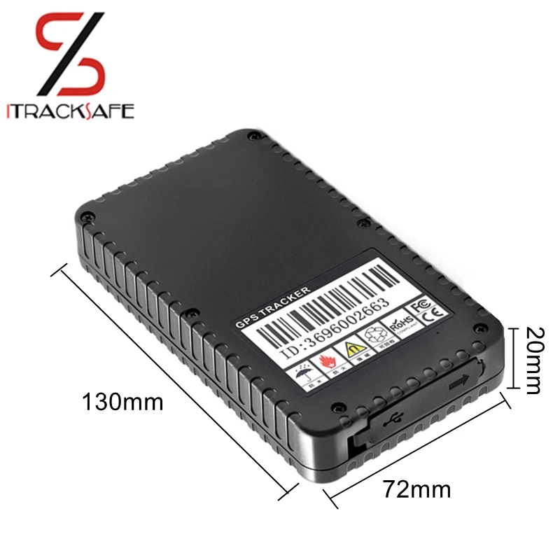 no wire long font b battery b font life waterproof sim card container car track gsm