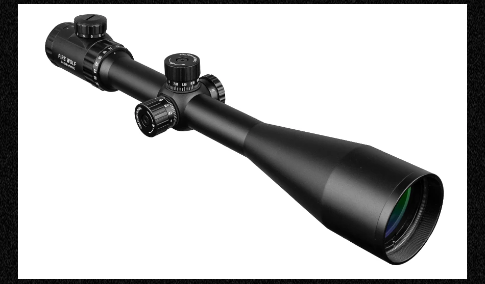 FIRE WOLF 8-32X56E Red Dot Green Sniper Scope компактные охотничьи прицелы с 20 мм/11 мм рельсовыми креплениями пневматическая винтовка с оптическим прицелом