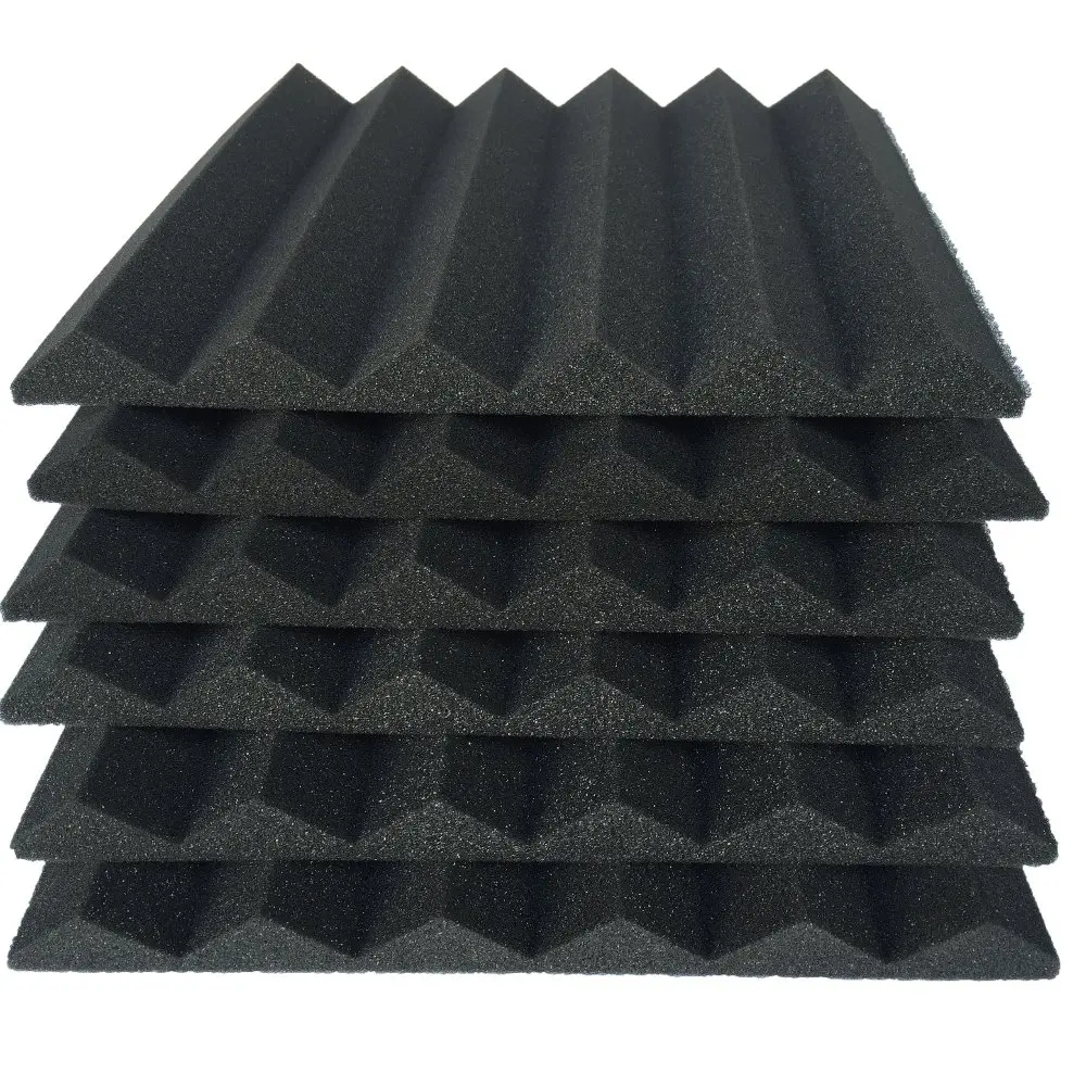 6 шт. акустический клин с 6T Studio Foam 12*12*1 'ཕ плотность