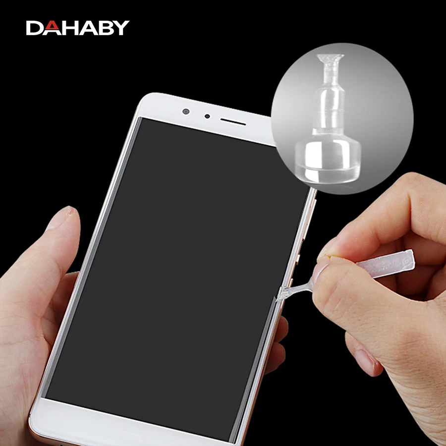 10pcs/lot Tempered Glass Screen Protector White Edge Revising Border