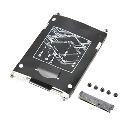 SATA жесткий диск HDD Caddy + разъем для HP EliteBook 2560 P 2570 P серии