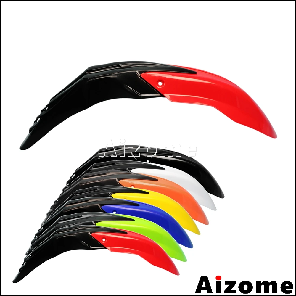 

Universal Dirt Bike Off Road Red Black Front Fender Motocross Enduro Mudguard Mud Guard For Honda XR CRF 230 250 450 650