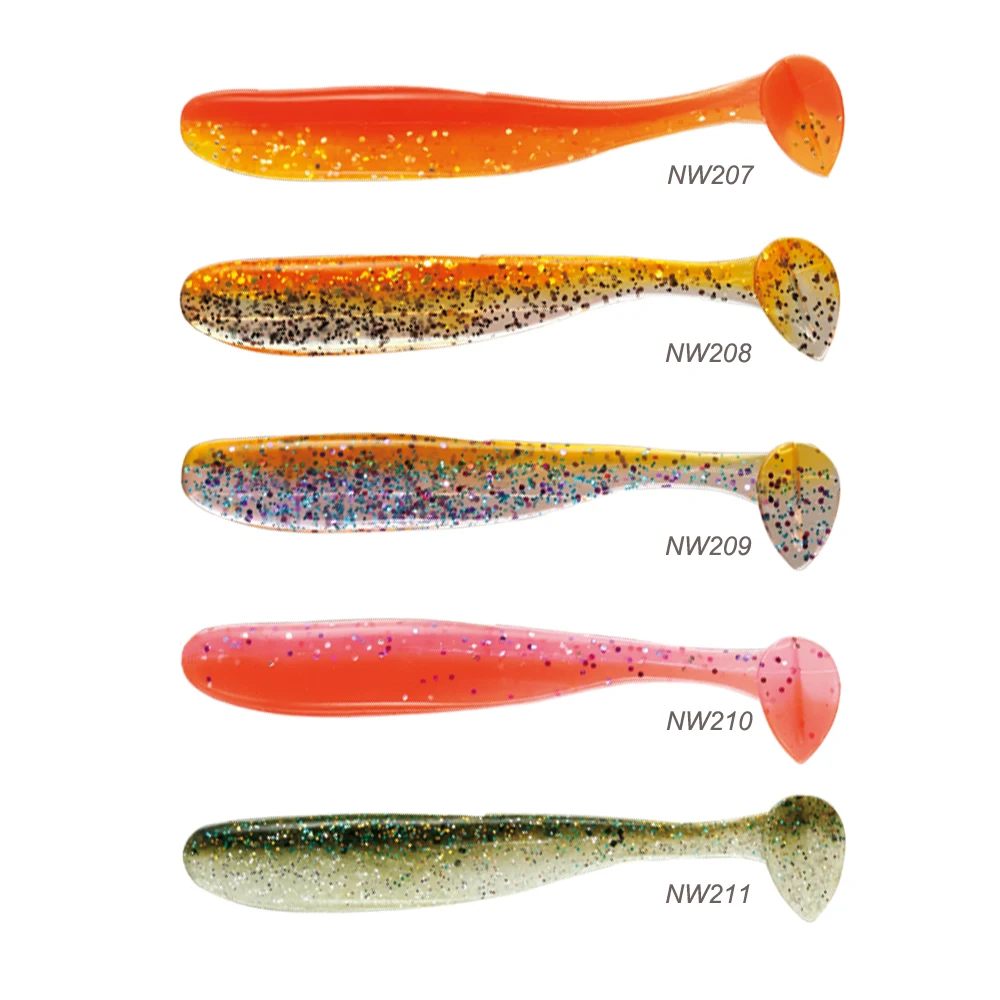 Noeby S3118 10 см мягкие приманки Шад силиконовые Колюшка swimbaits Пластик паска hunthouse|soft