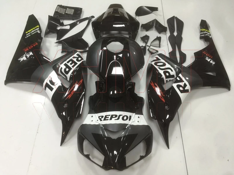 Abs обтекатель для Honda Cbr1000 RR 2006-2007 REPSOL Abs обтекатель для Honda Cbr1000 RR 07 кузов CBR 1000 RR 2007 - Цвет: Шампанское