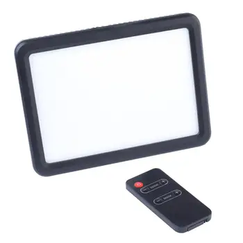 

Photo Studio Camera Light LED Live Video Lamp 3300-5600K w Wireless Remote Control for DSLR DV Camcorder Photography Accessory