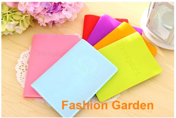 DHL Free Shipping Candy Colors Fashion Passport Cover Case 50Pieces Silicone for Women | Багаж и сумки