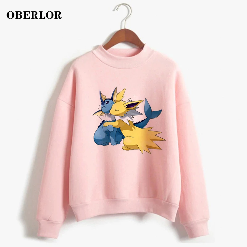 

Kpop Bangtan Boy Harajuku Pokemon Pikachu Print Sweatshirts Ulzzang Tumblr Gothic Pullover Casual Women Hoodies Oversized Hoodie