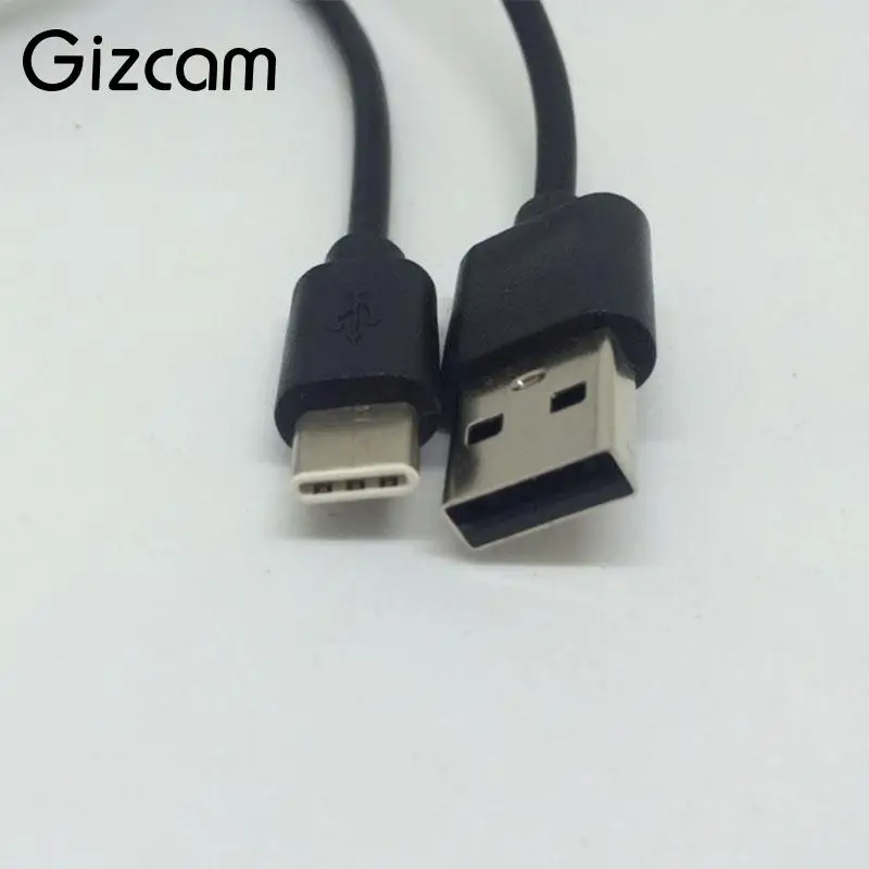 Gizcam 1 м 3 фута USB-C type C USB кабель для синхронизации данных зарядное устройство для Gopro Hero 5 черный аксессуары для спортивной камеры