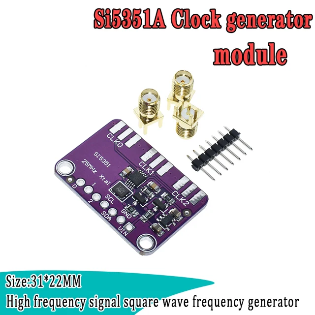 Generatore Segnale Si5351A - Frequenza 8KHz-160MHz, Per Arduino - Foto 10