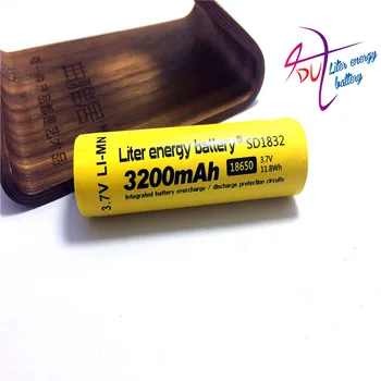 

3PCS New Protected Original 18650 Rechargeable battery 3200 mAh NCR18650B with PCB 3.7V batteris Free shipping
