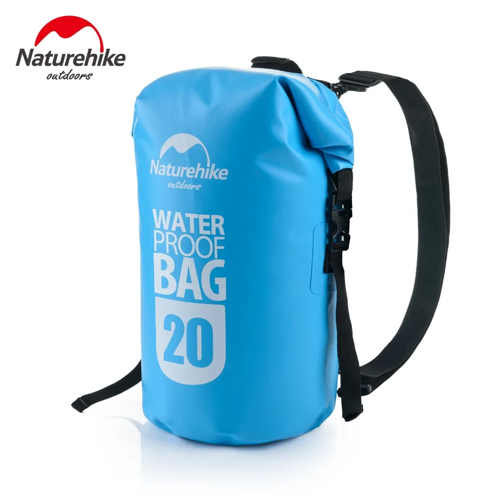 font b Naturehike b font 20L 500D Ocean Pack Wading Waterproof Bag Drifting Package Swimming