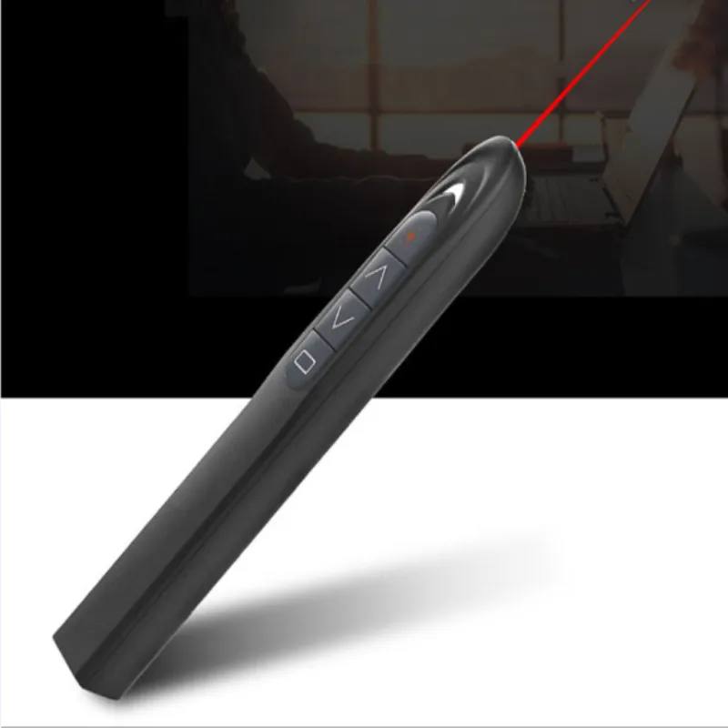 JSHFEI مقدم لاسلكي مؤشر ليزر 2.4 جيجا هرتز RF مقدم لاسلكي PPT الفرس عرض التحكم عن بعد قلم ليزر JSHFEI مقدم لاسلكي مؤشر ليزر 2.4 جيجا هرتز RF مقدم لاسلكي PPT الفرس عرض التحكم عن بعد قلم ليزر