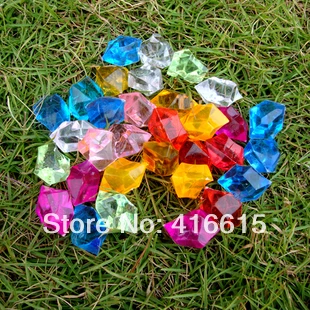 

100 Pcs/Lot,Gardening Supplies,Acrylic Crystal Colorful Stone Decoration,Acrylic Flower Hydroponic,Bonsai Supplies