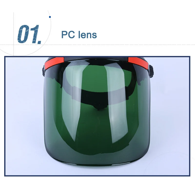 

HOT Welding Helmet Clear Lens Anti-shock Eye Protective Face Shield Mask BUS66
