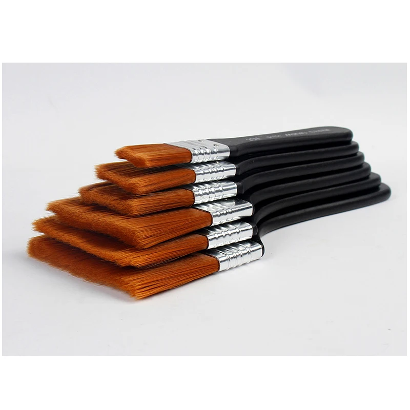 

Marie's G1754 nylon oil watercolor acrylic brush plate Student acrylic home wall painting art supplies