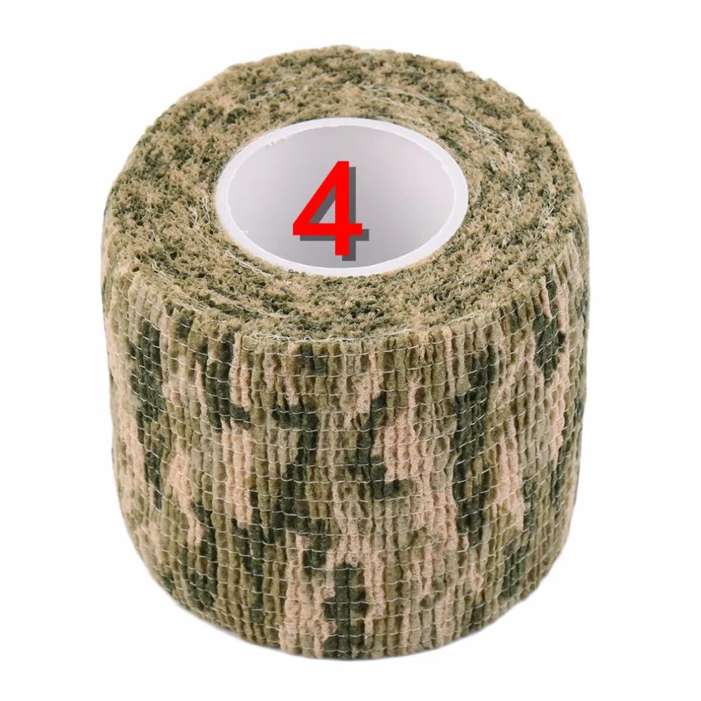 New 1 Roll Men Army Adhesive Camouflage Tape Stealth Wrap Outdoor Hunting drop shipping