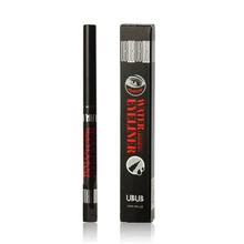 Подводка для глаз ручка тонкие линии Косметика быстро обезжиривающая жидкость подводка для глаз водонепроницаемый черный профессиональный натуральный стойкий макияж Ubub