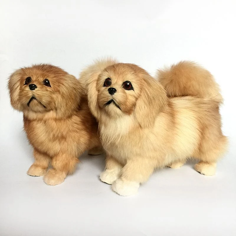 pekingese stuffed toy dog