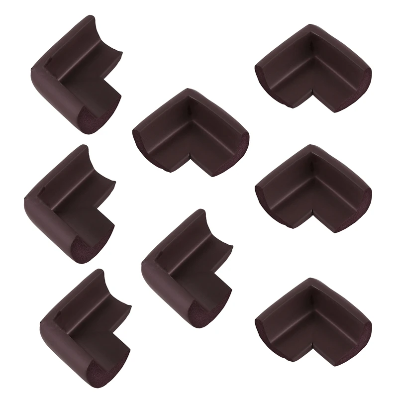 

Pack of 8 Baby Furniture Corner Safety Bumper Protector Guard Cushion