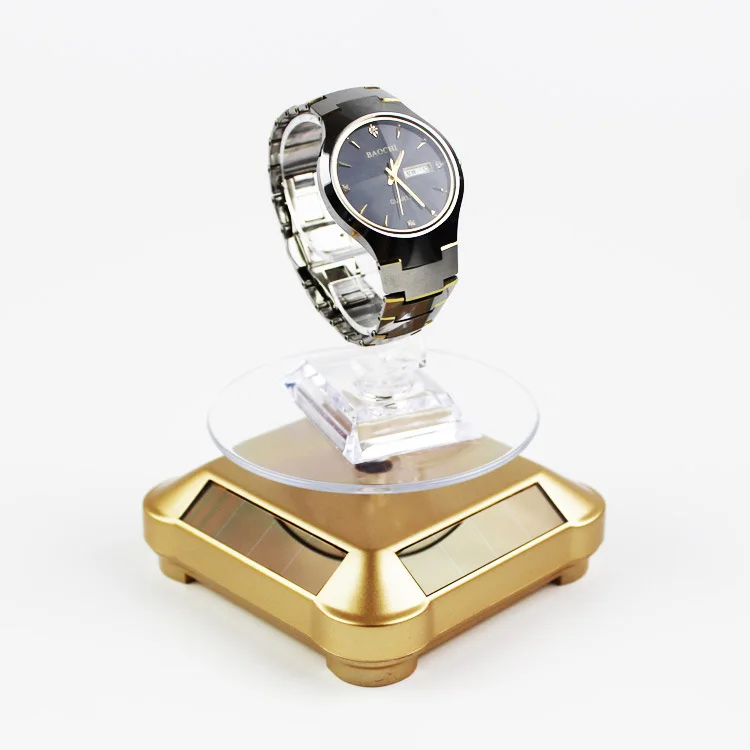

2018 New Free Shipping Luxury Brand Watch Display Box Watch Case Solar Rotating Smart Watch Box Box Display Stand