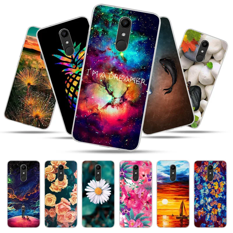 

Bolomboy Cute Painted Case For Wiko Upulse Lite Case Silicone Soft TPU Cases For Wiko U Pulse Lite Cover Wildflowers Animal Bags