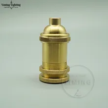 5 шт. E14 латунь лампа розетка антикварные Edison Медь основание светильника держатель лампы адаптер лампа держатель для DIY подвесные светильники M10