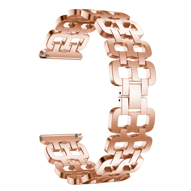 Strap Bracelet Stainless Steel for Fitbit Versa Lite Replacement Watch Band Sport Wrist Strap Smart Watch RoseGold 19Mar18