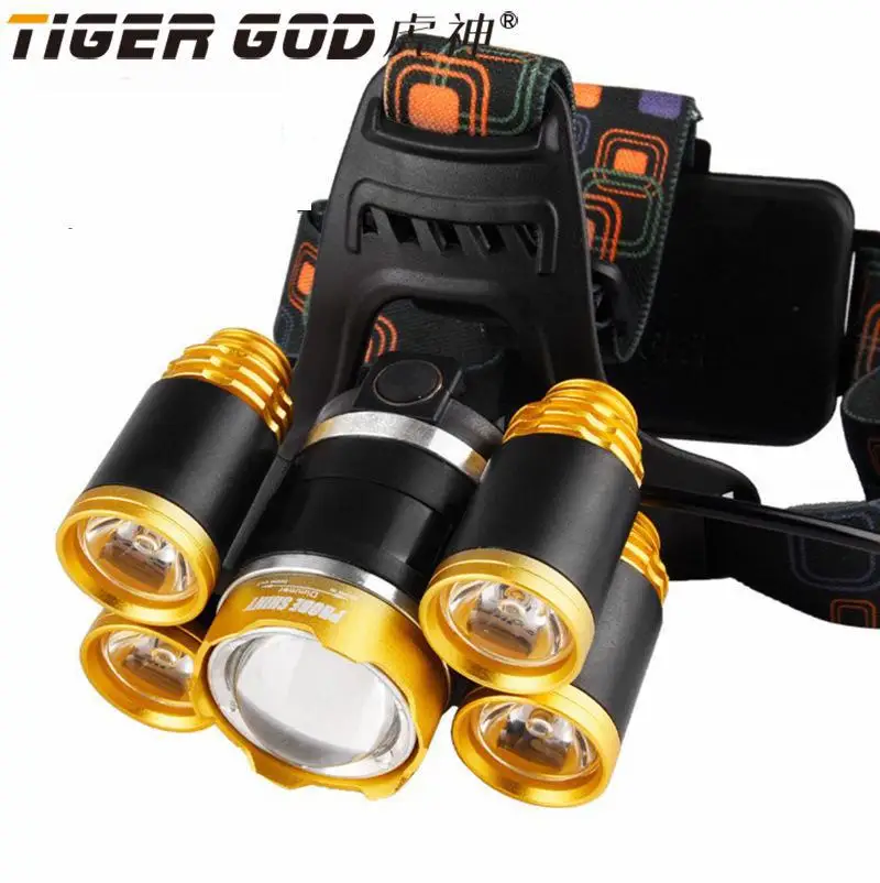 Blaze 5 LED headlights high power outdoor lighting night fishing lights