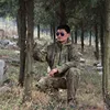 Sniper CS Leaves Dry Meadow Bionic camuflaje traje de entrenamiento ropa de caza al aire libre hombres Camo chaqueta pantalones conjunto Ghillie trajes ► Foto 3/5