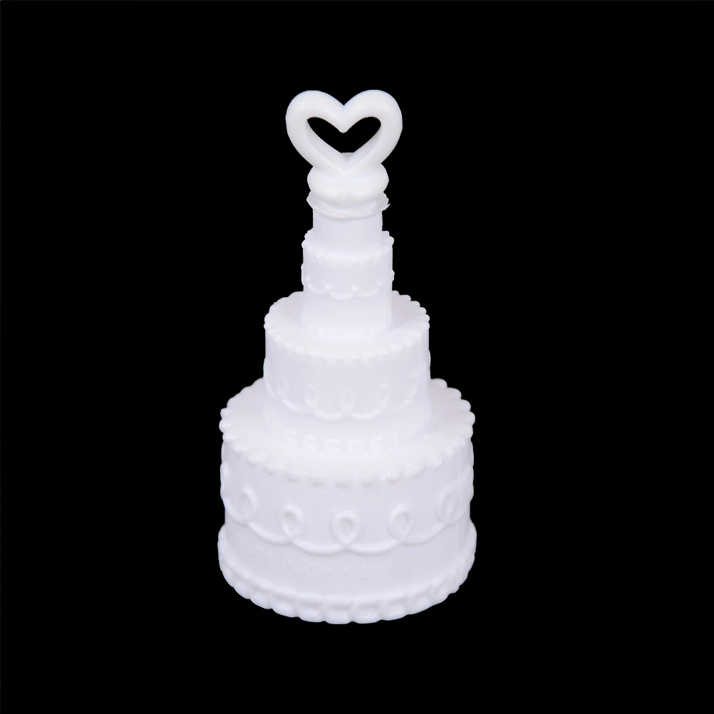 Белый торт пустые пузырьки мыло бутылки Романтическая свадьба день рождения декор событие, фестиваль поставки детская игрушка 5 шт