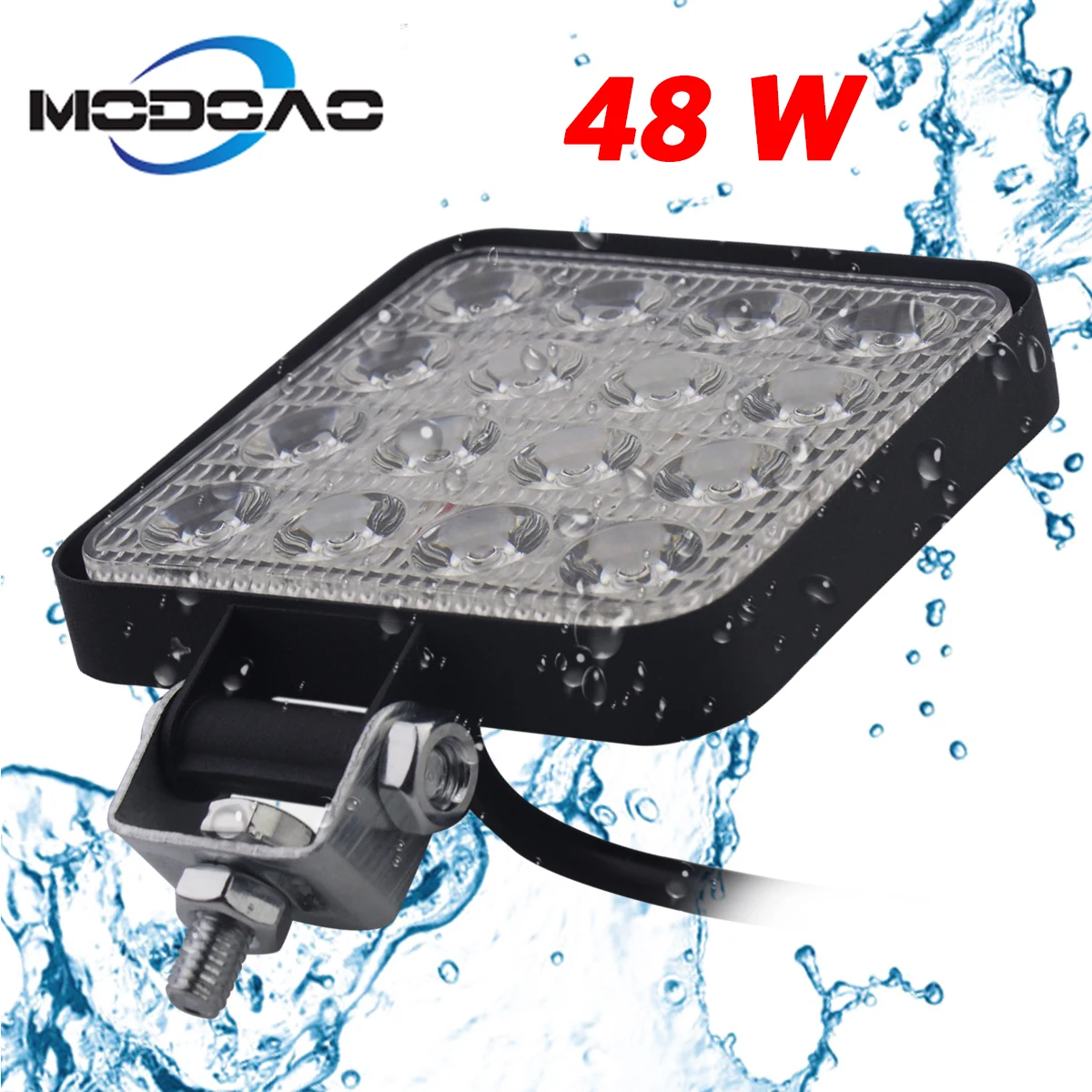 

18W 48W 72W 12-48V Spot LED Light Bar for Offroad Car 4WD Truck Tractor Boat Trailer 4x4 SUV ATV LED Work Light
