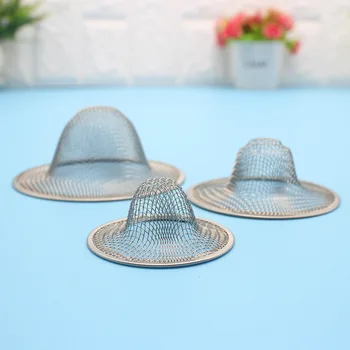 

3sizes Kitchen Sink Strainer Drain Hole Filter Trap Metal Sink Strainer Stainless Steel Bath Sink Drain Waste Screen