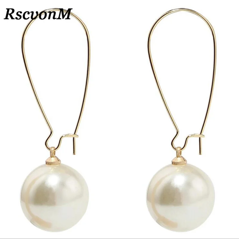

RscvonM Lovely hearts of pearl earrings Hot melting Lovely hollow out hearts of pearl earrings ear clip Popular Wedding Earrings