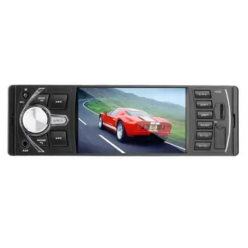 

4.1" HD Bluetooth 1DIN In-Dash Car Audio Radio MP5 Mp3 Player AUX/USB W/ Camera Auto Radio Video MP5 Player Support Bluetooth TF