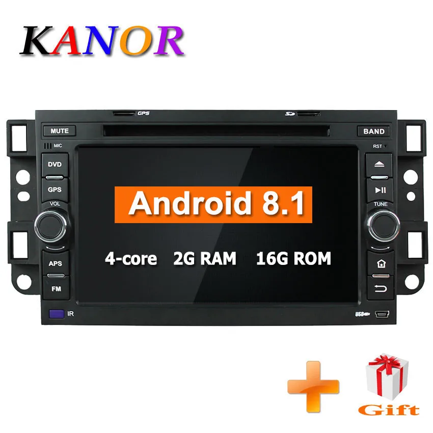 

KANOR Android 7.1 2din Car Radio For Chevrolet Epica Captiva 2006 2007 2008 2009 2010 2011 2012 WIFI Video Multimedia Player