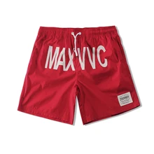 

2018 New Summer Men's Beach Shorts Plus Size Hawaii Funny Short Pants Men Summer Gay Kapielowy Letter Board Mens Clothes 80k0010